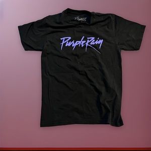 Purple rain t shirt